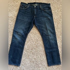 Ralph Lauren Polo Mens Denim Jeans Sz 38x32 - RN 41381 Med Wash Straight - EUC